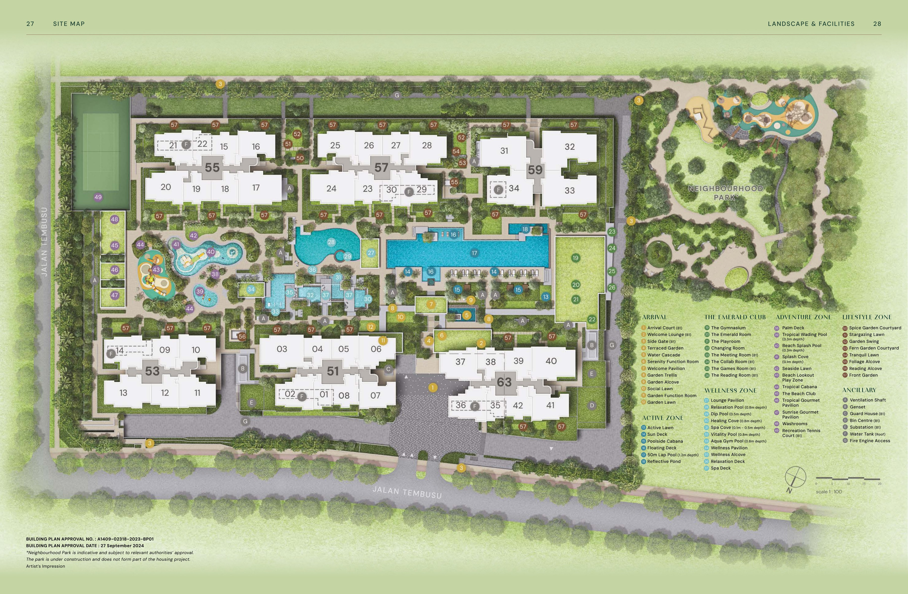 Emerald of Katong site plan